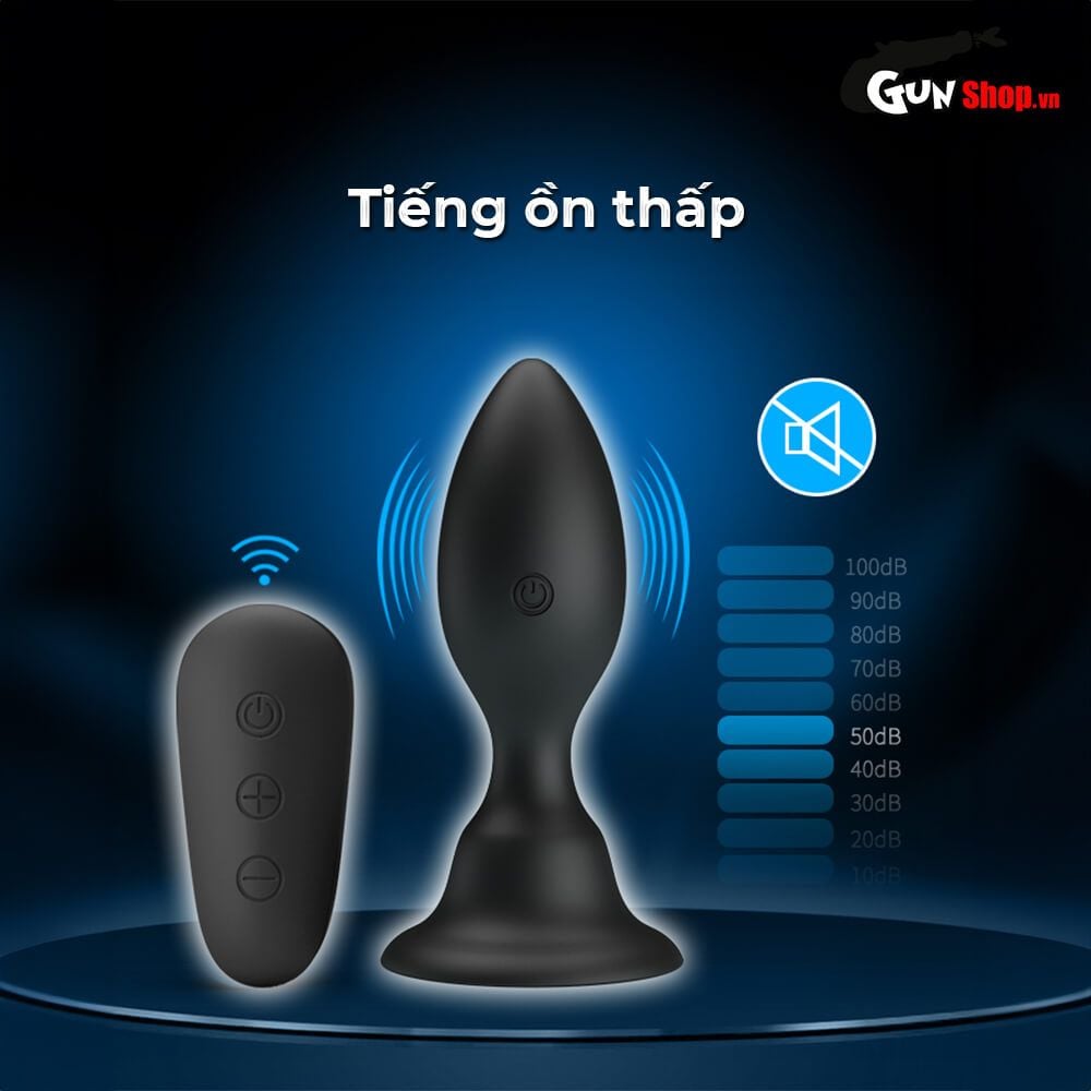 Trứng rung hậu môn Mr.Play 76W Siêu mạnh Đế hút tiện lợi