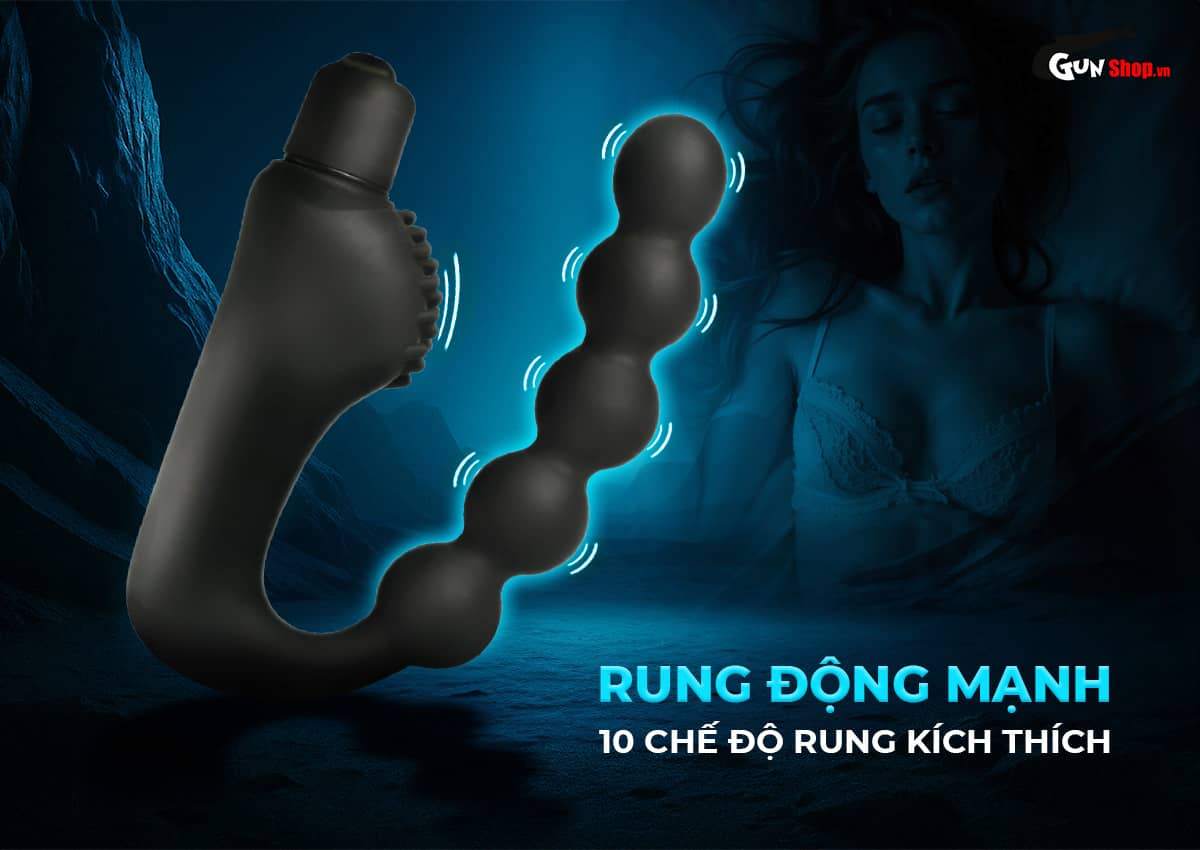 Que rung hậu môn Shelly Play Adalyn cao cấp kích thích mạnh mẽ