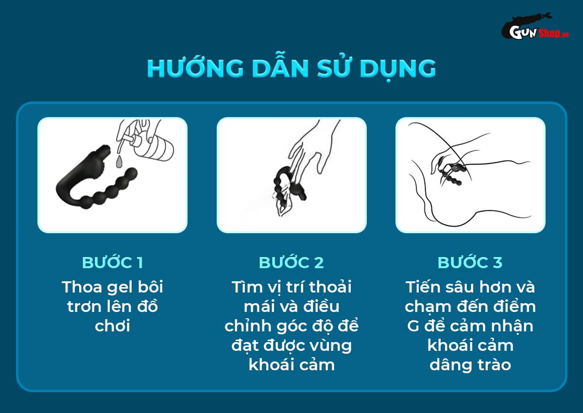Que rung hậu môn Shelly Play Adalyn cao cấp kích thích mạnh mẽ