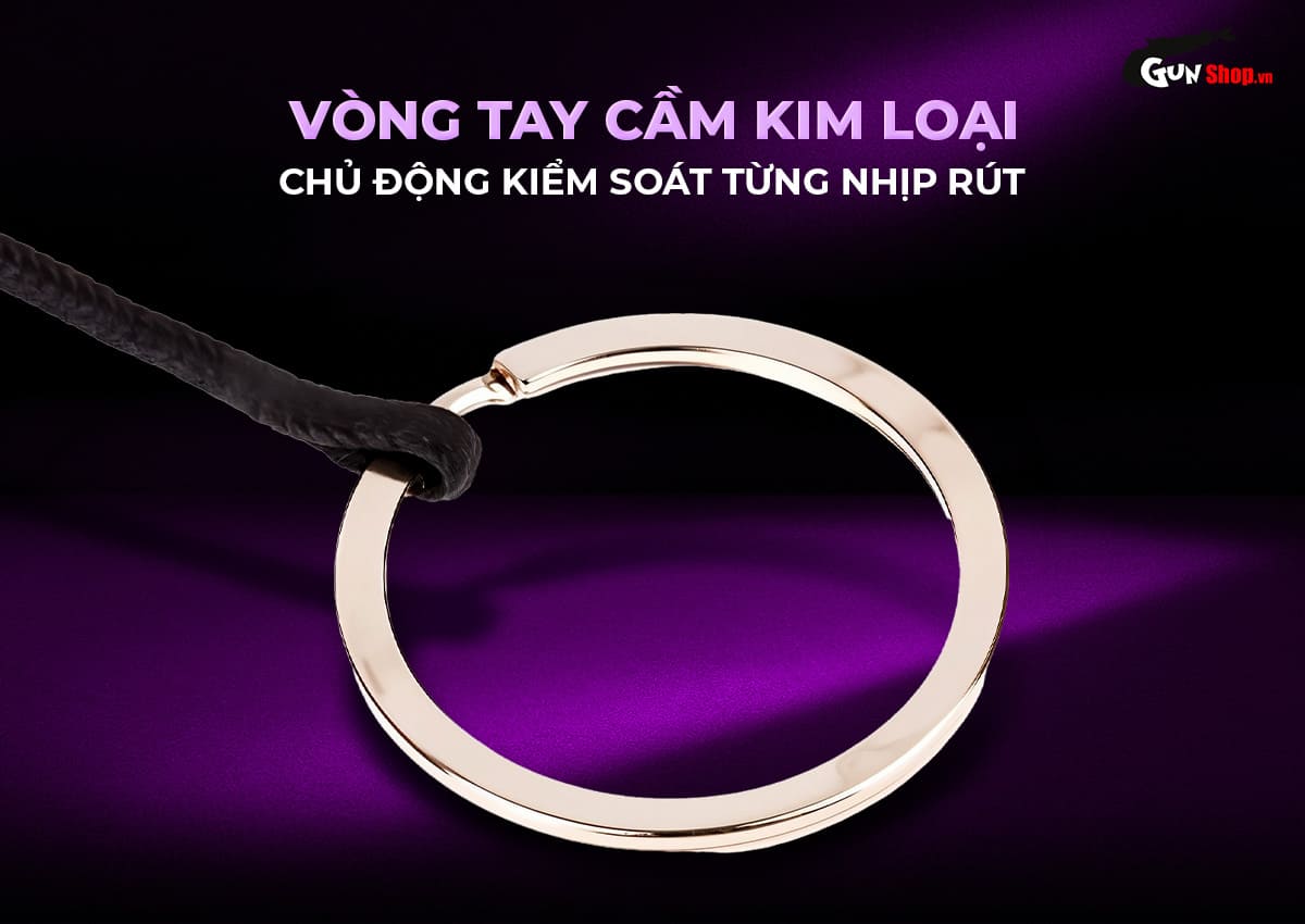 Chuỗi ngọc trai hậu môn Shelly Play Pearl tinh tế an toàn khoái cảm