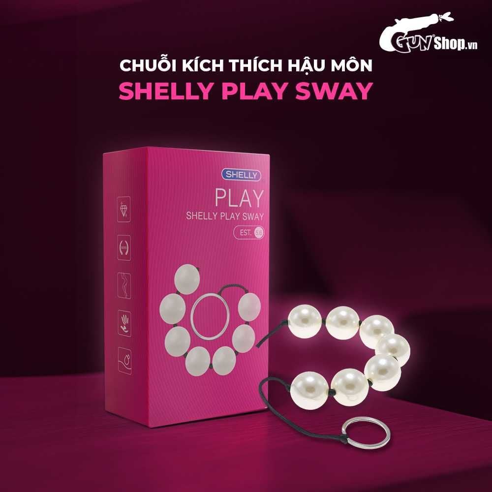 Ngọc trai hậu môn Shelly Play Sway kích thích cực đỉnh