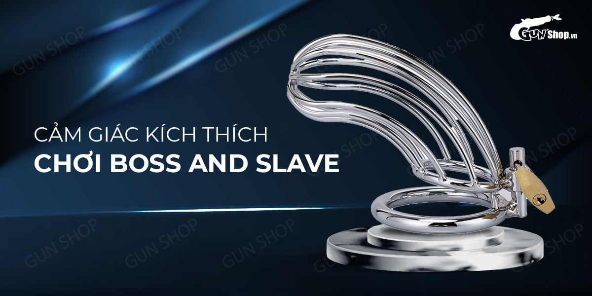 Khóa Dương Vật Inox Cao Cấp Kiềm Chế Thủ Dâm An Toàn