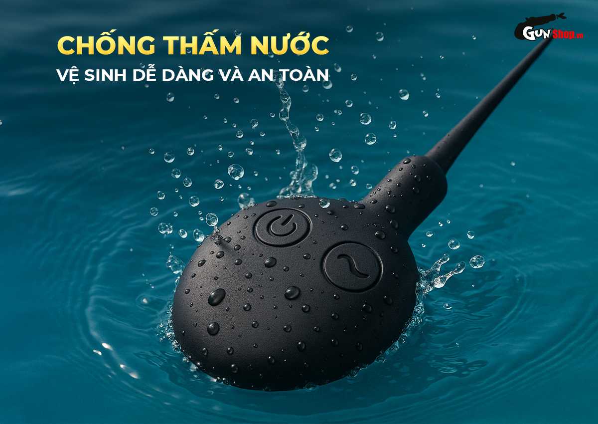 Que rung niệu đạo Shelly Play Sonic siêu mảnh kích thích nam