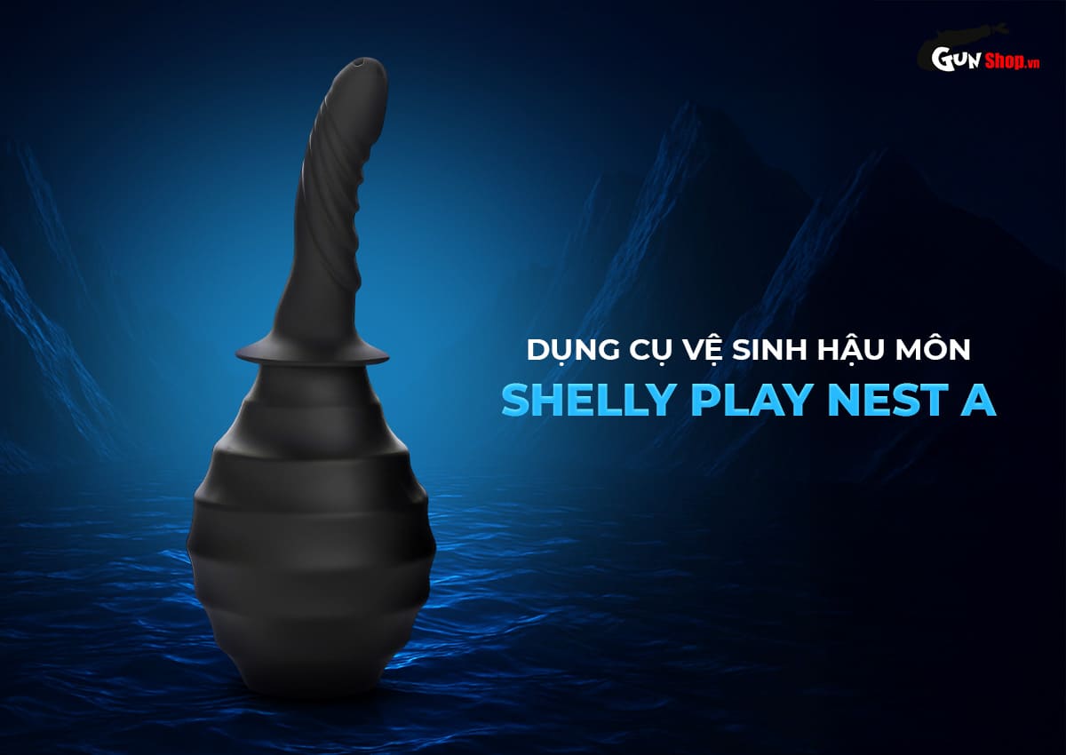 Dụng cụ vệ sinh hậu môn Shelly Play Nest A an toàn sạch sẽ dễ dùng Dụng cụ vệ sinh hậu môn Shelly Play Nest A an toàn sạch sẽ dễ dùng