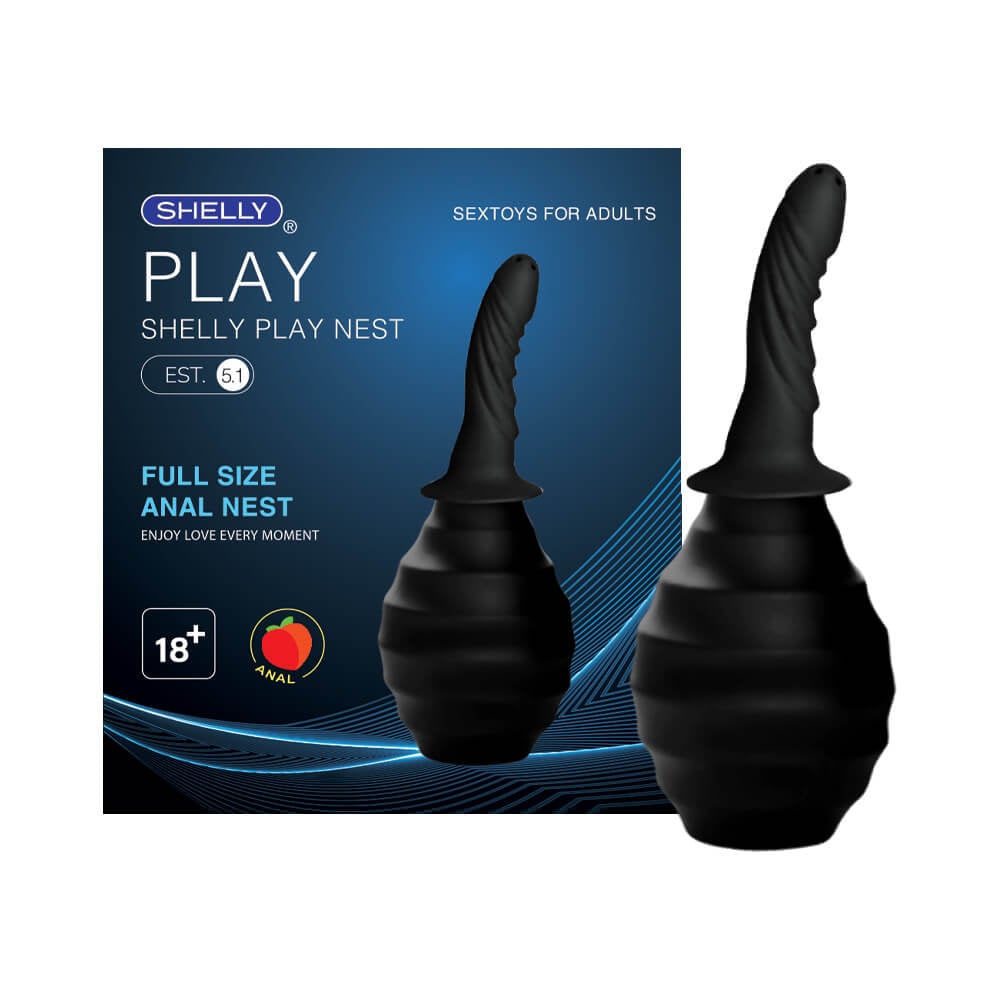 Dụng Cụ Vệ Sinh Hậu Môn Shelly Silicon Mềm Dễ Dùng 