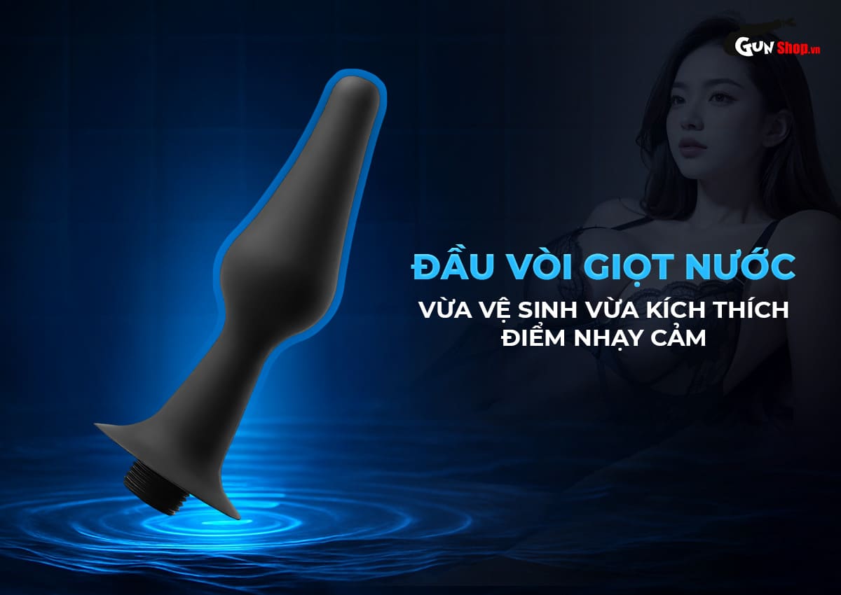 Dụng cụ vệ sinh hậu môn Shelly Play Nest E hỗ trợ khoái cảm trọn vẹn