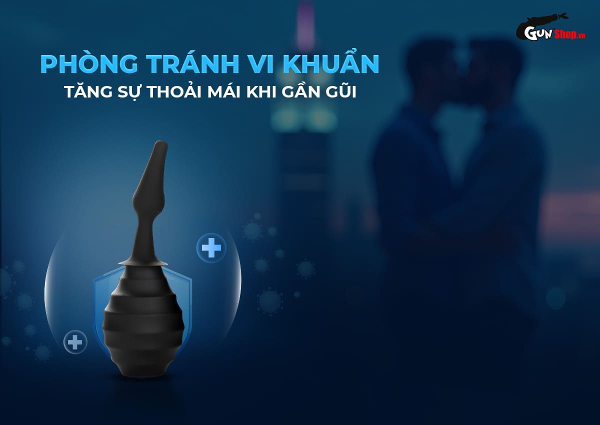 Dụng cụ vệ sinh hậu môn Shelly Play Nest E hỗ trợ khoái cảm trọn vẹn