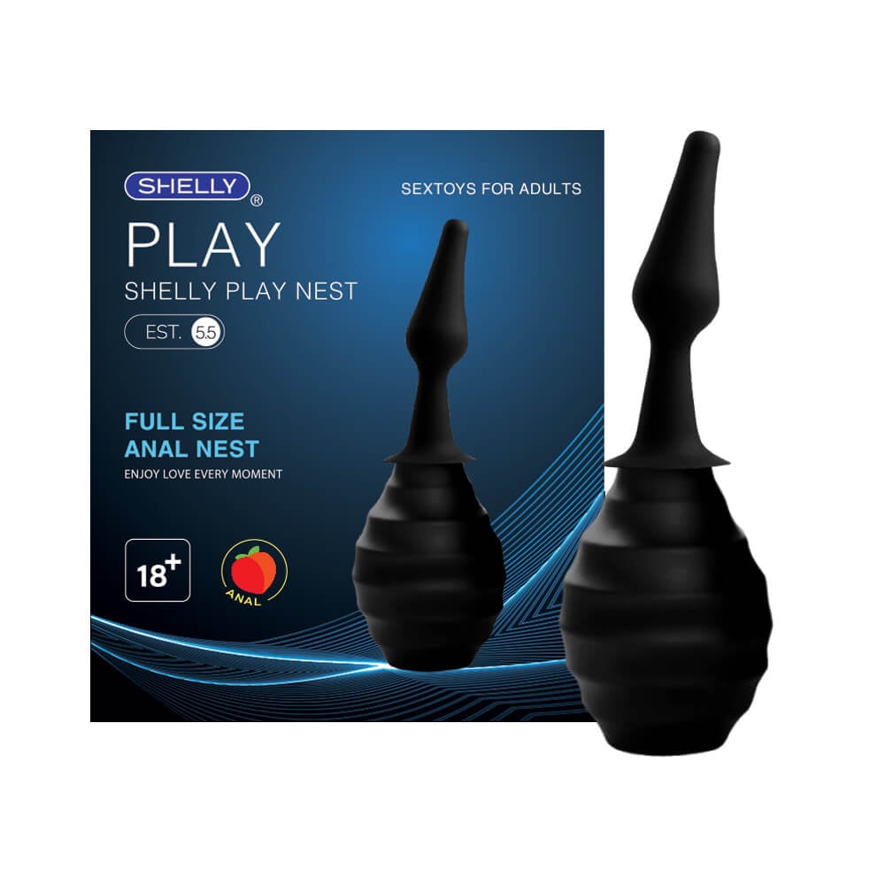 Dụng cụ vệ sinh hậu môn Shelly Play Nest E silicon mềm mại 