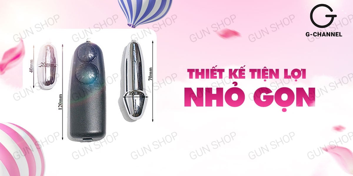 Trứng rung Baile Double Bullets chính hãng sale hấp dẫn