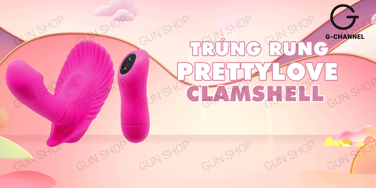 Pretty Love Clamshell Premium Wireless Egg Vibrator