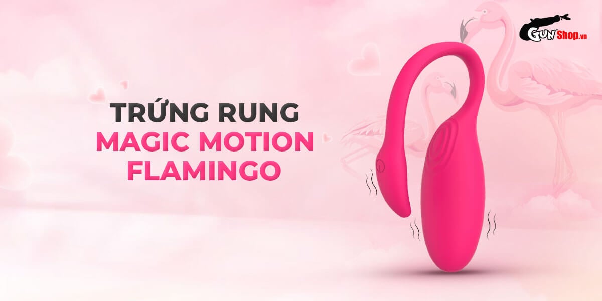 Magic Motion Flamingo Egg High-End Remote Control Pleasure Toy