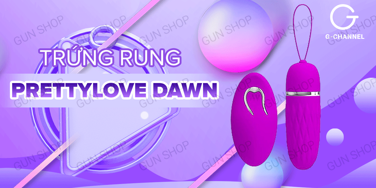 Pretty Love Dawn Remote Control Egg Vibrator High-End Clitoral Toy