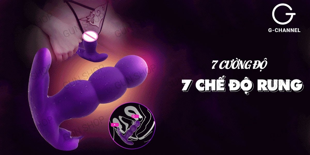 Nalone Pearl Remote Control Silicone Anal Vibrator 7 Modes