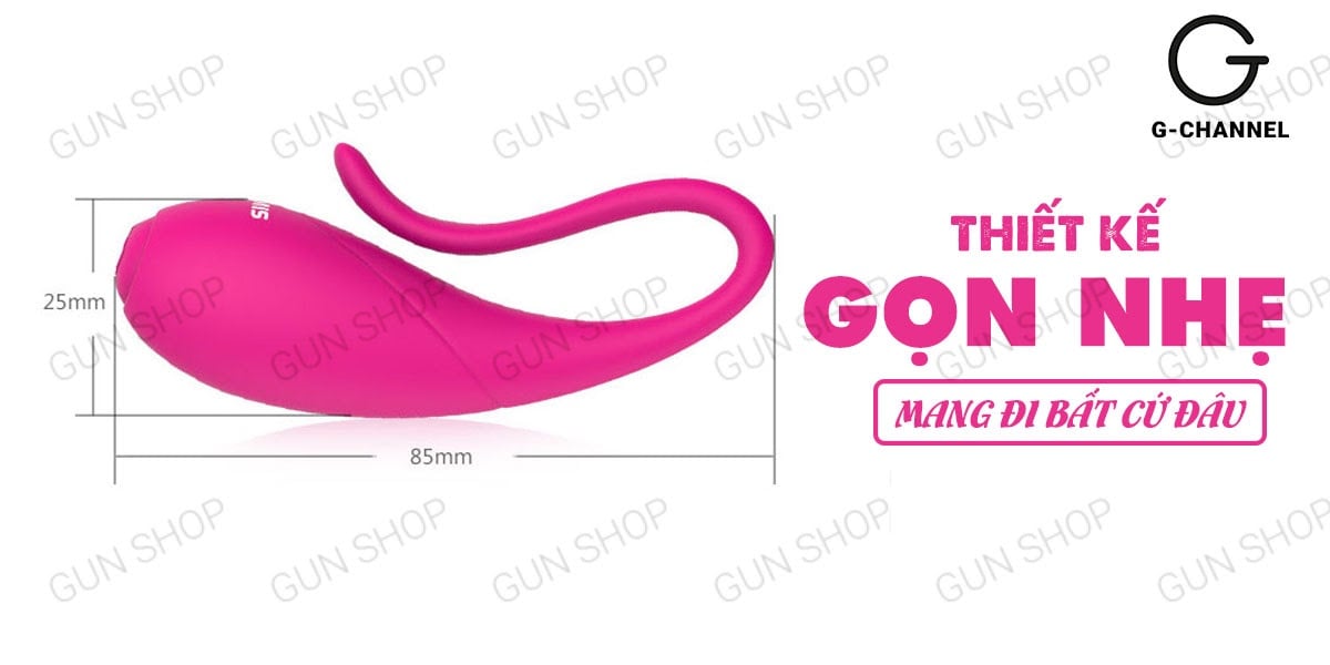 Nalone Sinmis Coco Pink Wireless Mini Love Egg Vibrator