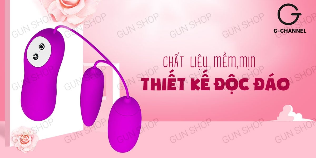 Pretty Love Irma Double-Ended Vibrating Egg Female Toy