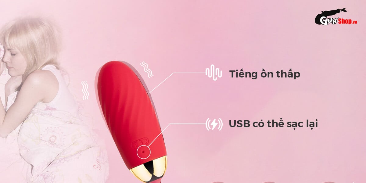 Trứng rung Svakom Ella cao cấp tiện lợi quà tặng lý tưởng