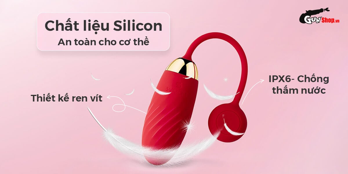 Trứng rung Svakom Ella cao cấp tiện lợi quà tặng lý tưởng