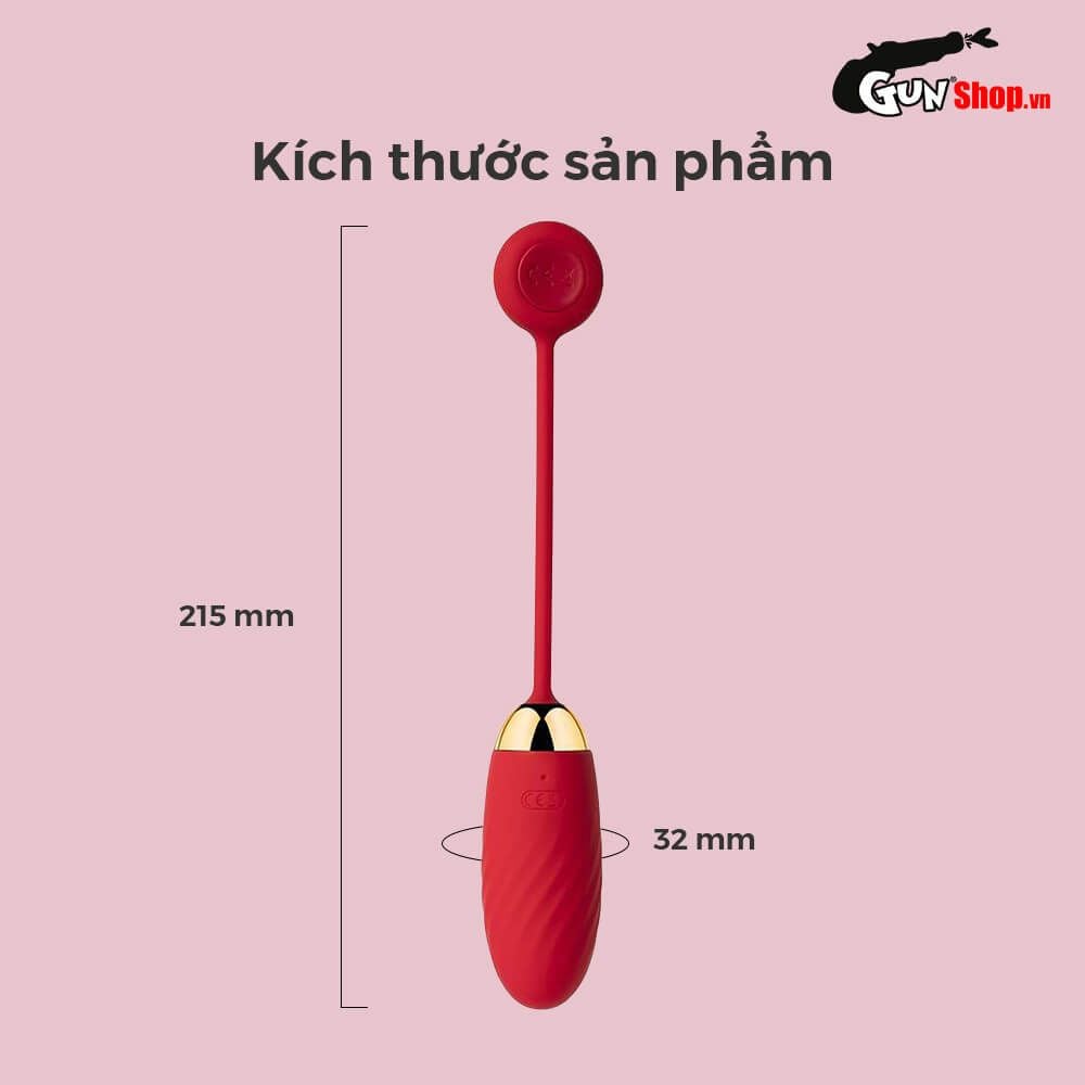 Trứng rung Svakom Ella điều khiển qua app kích thích âm vật điểm G