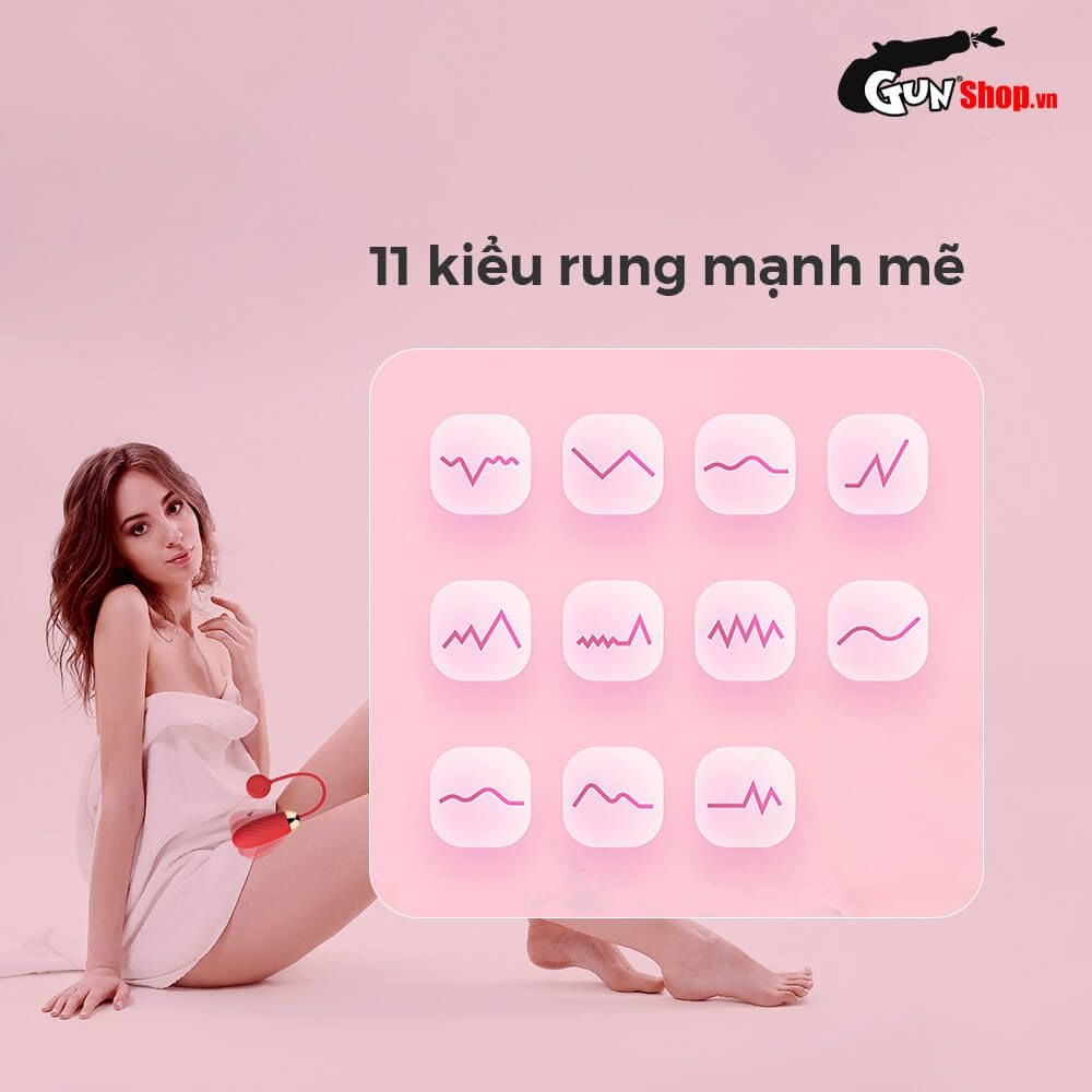 Trứng rung Svakom Ella điều khiển qua app kích thích âm vật điểm G