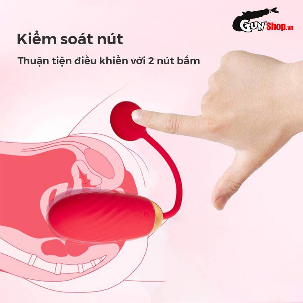 Trứng rung Svakom Ella điều khiển qua app kích thích âm vật điểm G