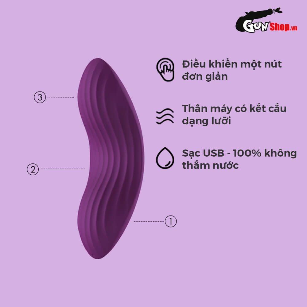 Trứng rung Svakom Edeny mini kích thích tăng khoái cảm thăng hoa
