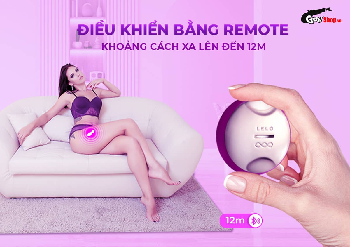 Trứng rung Lelo Hula Beads cao cấp kích thích cực đã