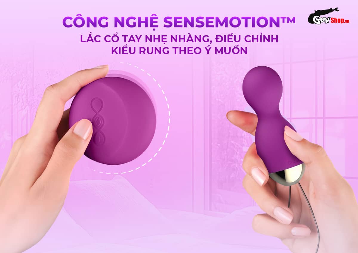 Trứng rung Lelo Hula Beads cao cấp kích thích cực đã