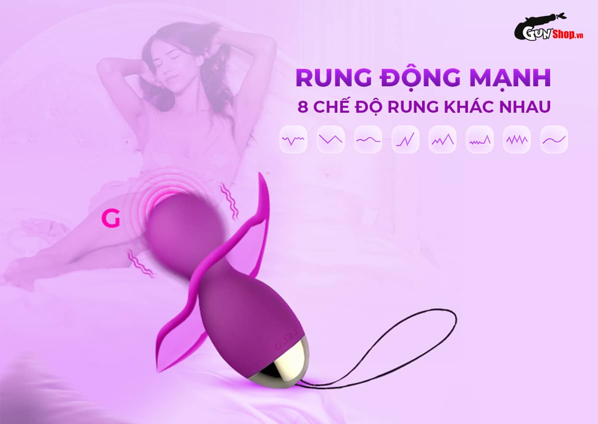 Trứng rung Lelo Hula Beads cao cấp kích thích cực đã