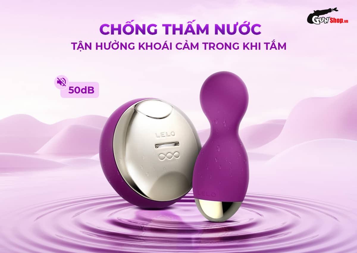 Trứng rung Lelo Hula Beads cao cấp kích thích cực đã