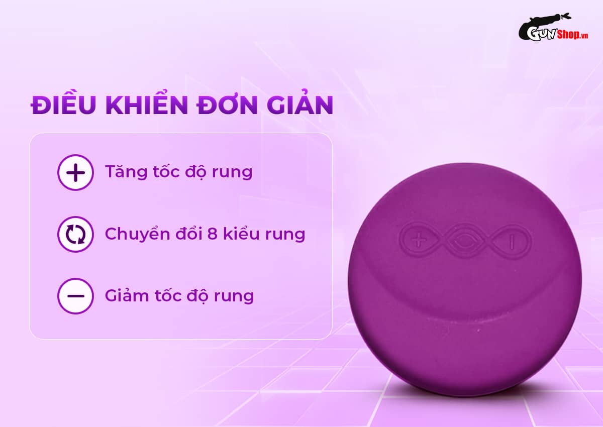Trứng rung Lelo Hula Beads cao cấp kích thích cực đã