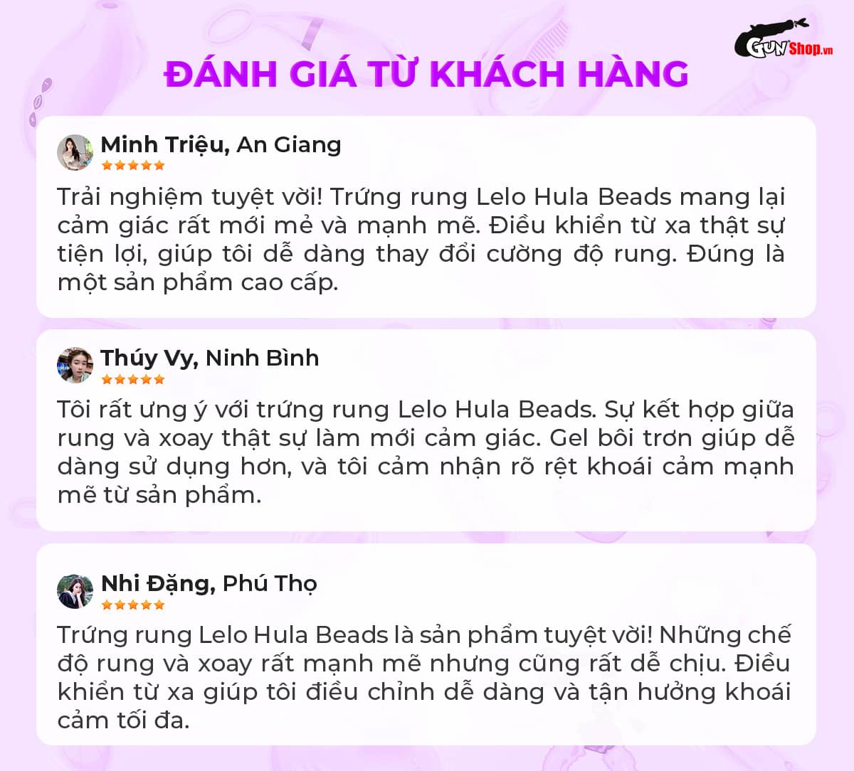 Trứng rung Lelo Hula Beads cao cấp kích thích cực đã