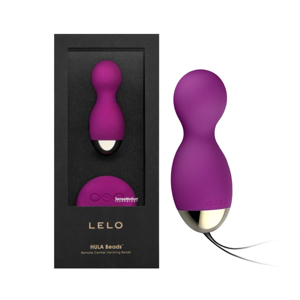 Trứng rung Lelo Hula Beads điều khiển từ xa 8 chế độ rung sạc pin