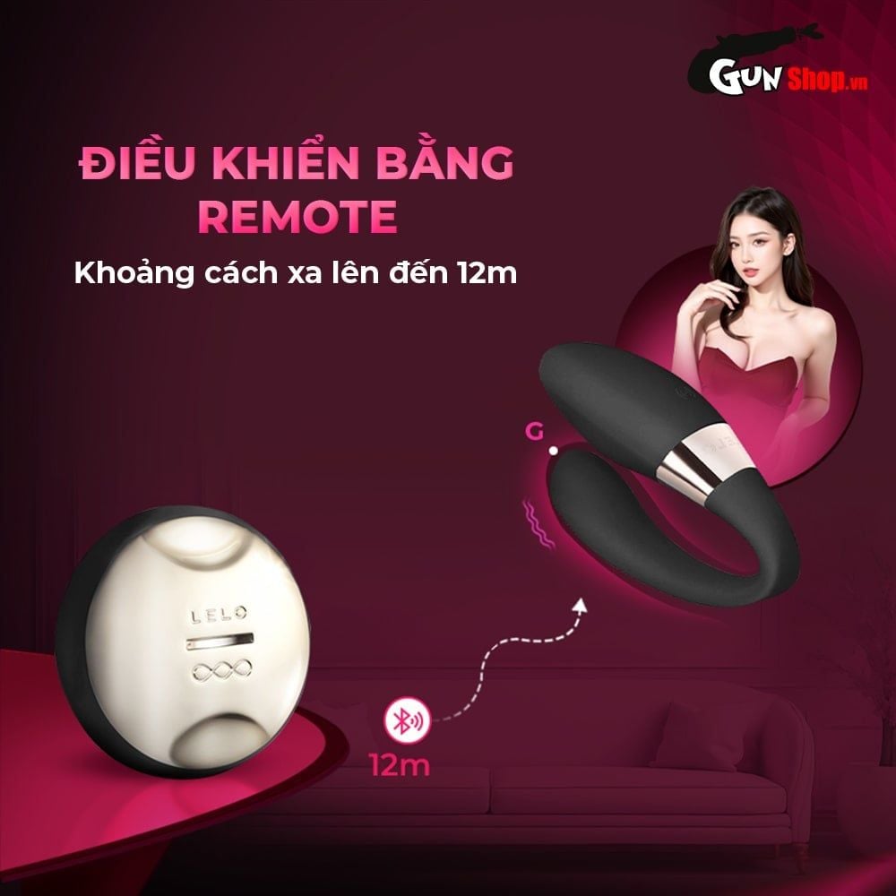 Trứng rung Lelo Tiani 2 điều khiển từ xa 8 chế độ sạc USB