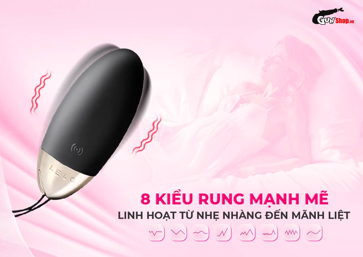Trứng rung Lelo Lyla 2 8 chế độ điều khiển từ xa 12m phù hợp mọi cô bé Trứng rung Lelo Lyla 2 8 chế độ điều khiển từ xa 12m phù hợp mọi cô bé