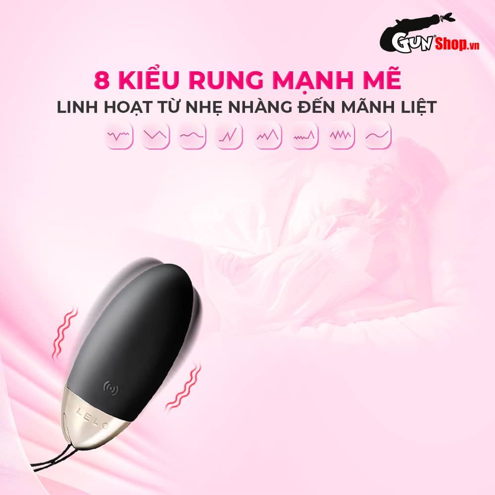 Trứng rung Lelo Lyla 2 8 chế độ rung điều khiển từ xa 12m