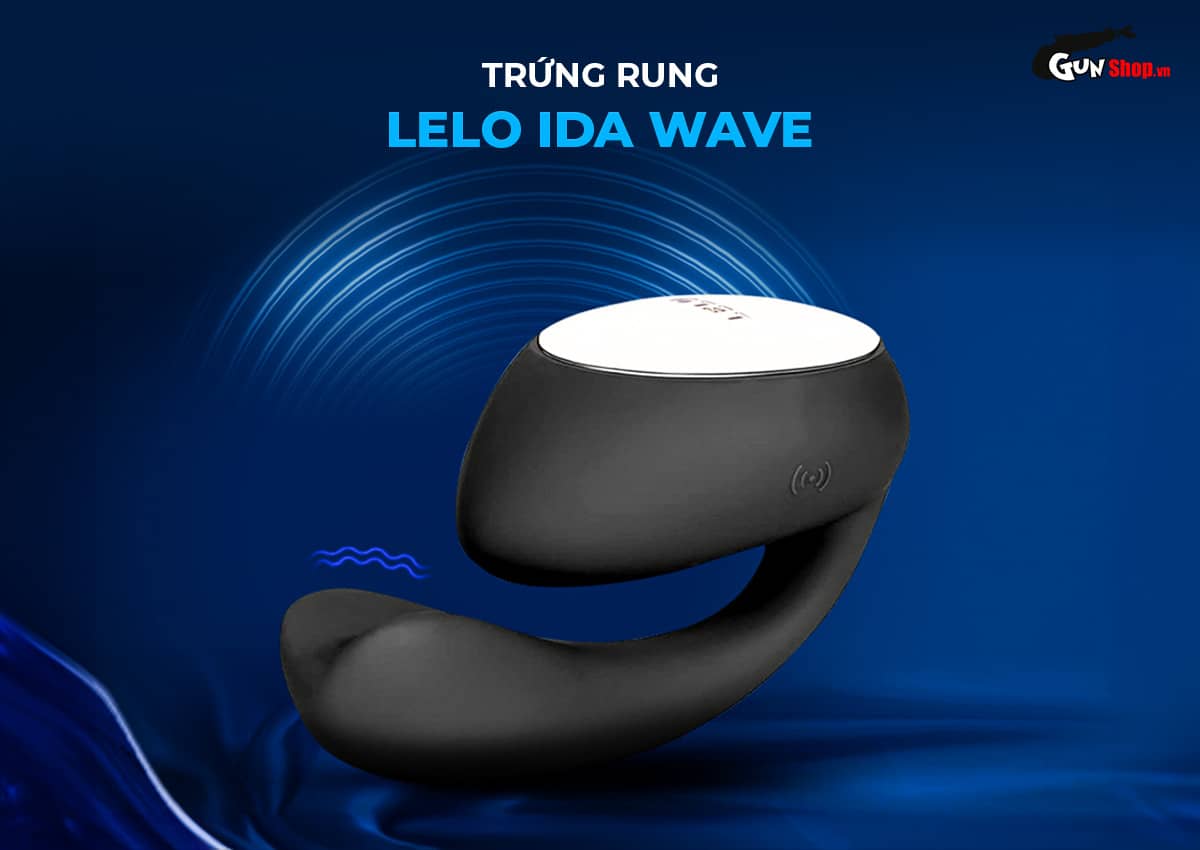 Trứng Rung Lelo Ida Wave Chính Hãng Tăng Khoái Cảm Mạnh Mẽ
