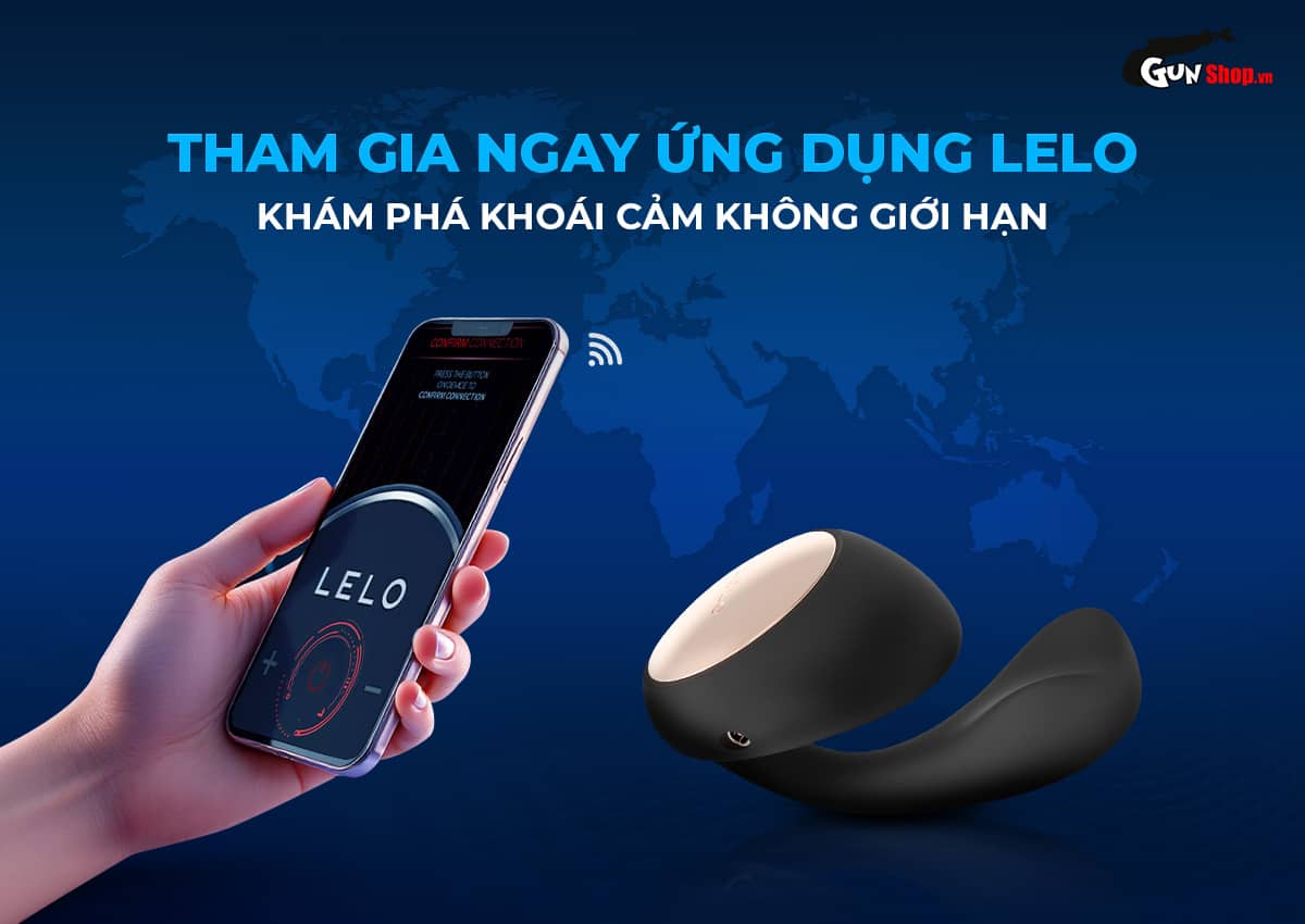 Trứng Rung Lelo Ida Wave Chính Hãng Tăng Khoái Cảm Mạnh Mẽ