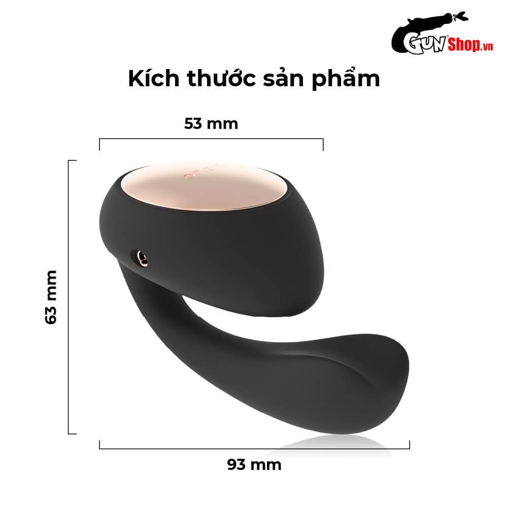 Trứng rung Lelo Ida Wave thông minh kết nối Bluetooth 10 chế độ rung
