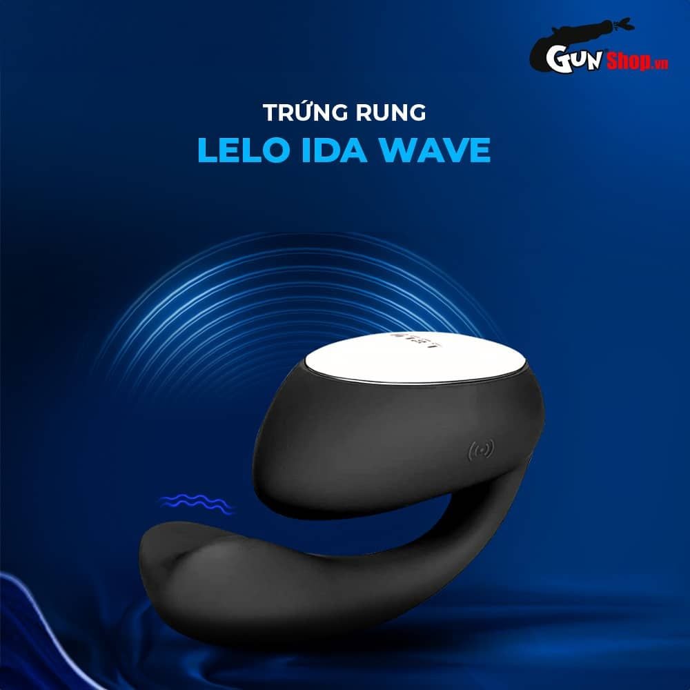 Trứng rung Lelo Ida Wave thông minh kết nối Bluetooth 10 chế độ rung