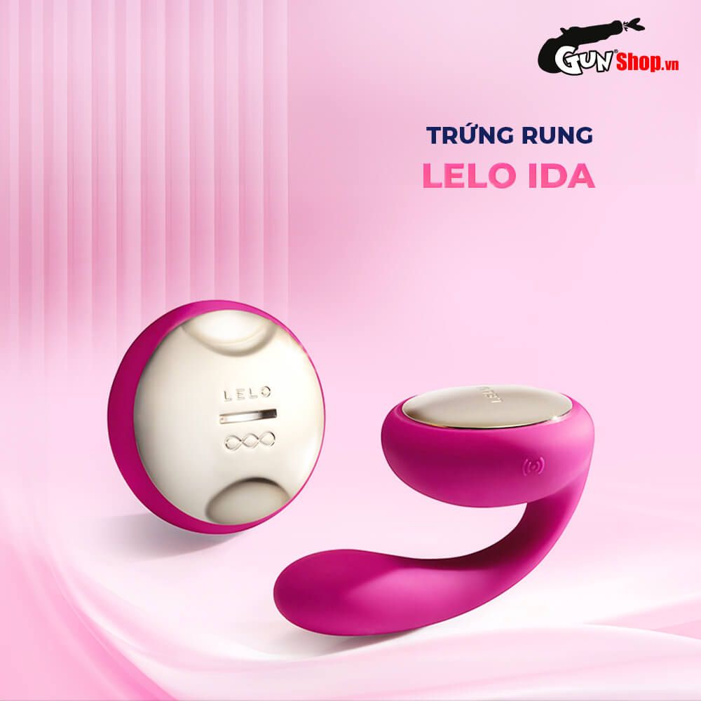 Trứng Rung Lelo Ida Rung Xoay Cho Cặp Đôi Thỏa Mãn