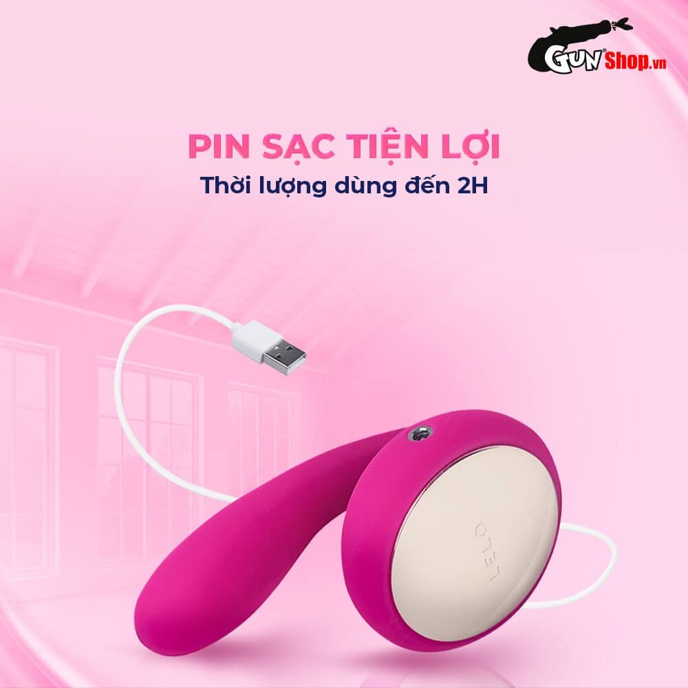 Trứng Rung Lelo Ida Rung Xoay Cho Cặp Đôi Thỏa Mãn