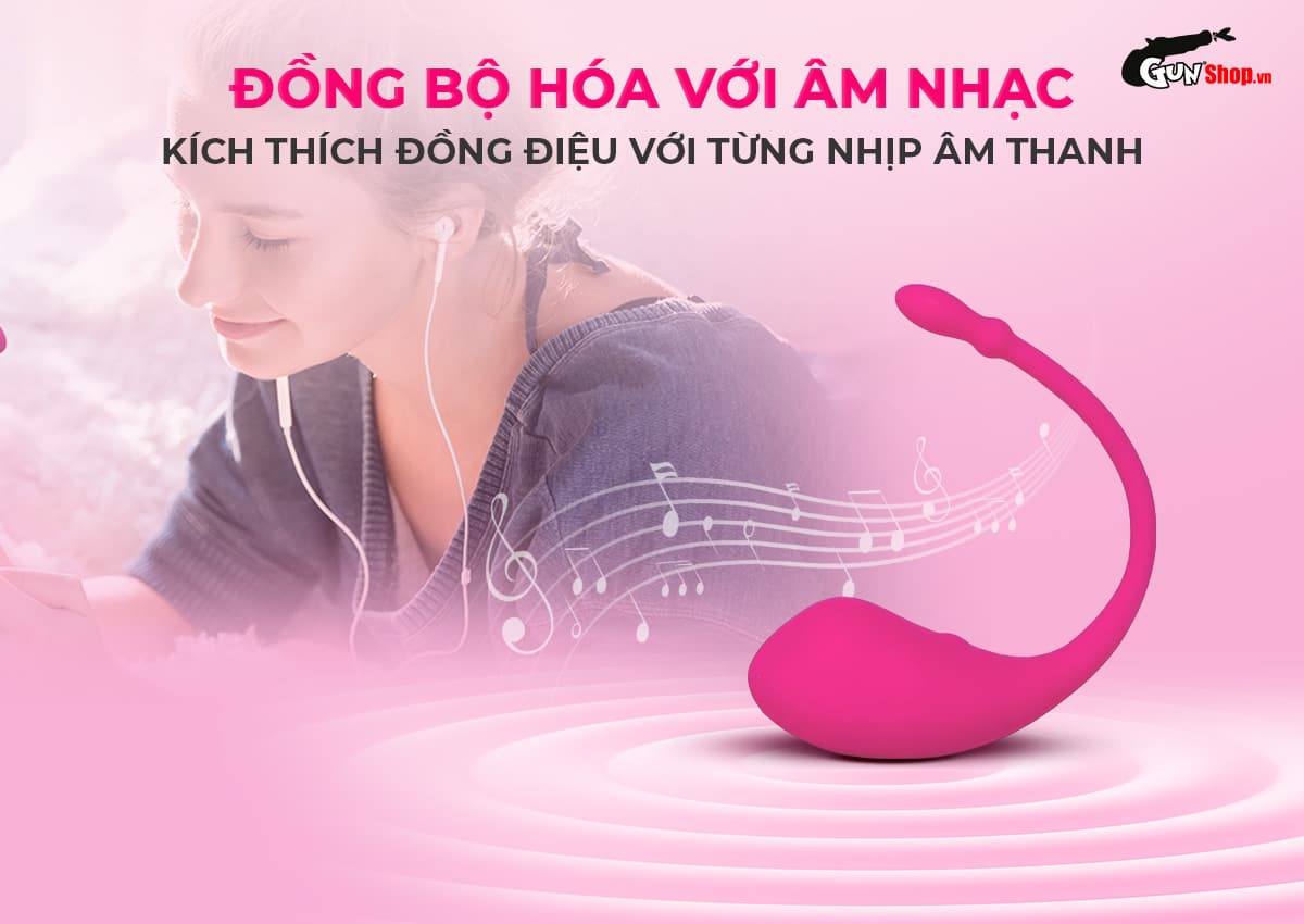 Trứng Rung Lovense Lush 1 Đồ Chơi Tình Dục Cao Cấp Dễ Dàng Dùng