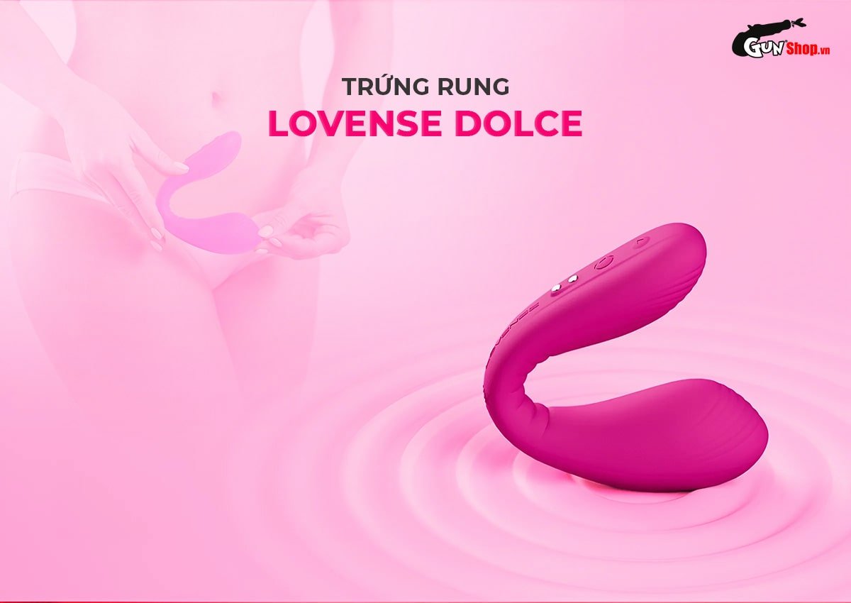 Lovense Dolce Textured Dual-End Vibrating Egg