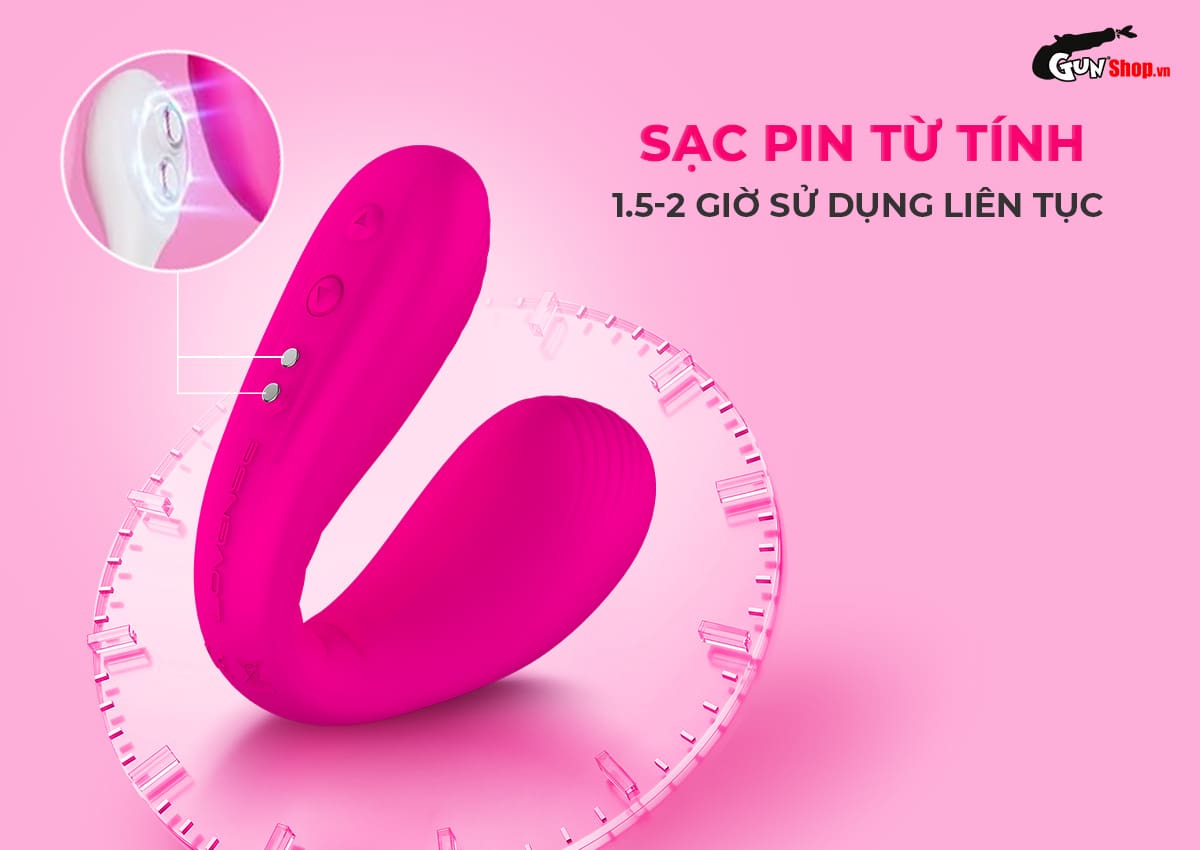 Trứng rung Lovense Dolce kích thích kép cực mạnh