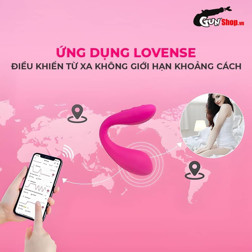 Trứng rung Lovense Dolce cao cấp đường gân nổi kích thích cực phê