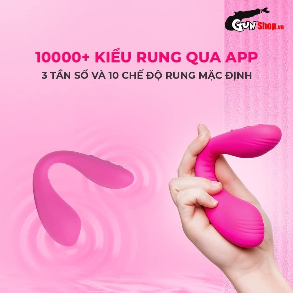 Trứng rung Lovense Dolce cao cấp đường gân nổi kích thích cực phê