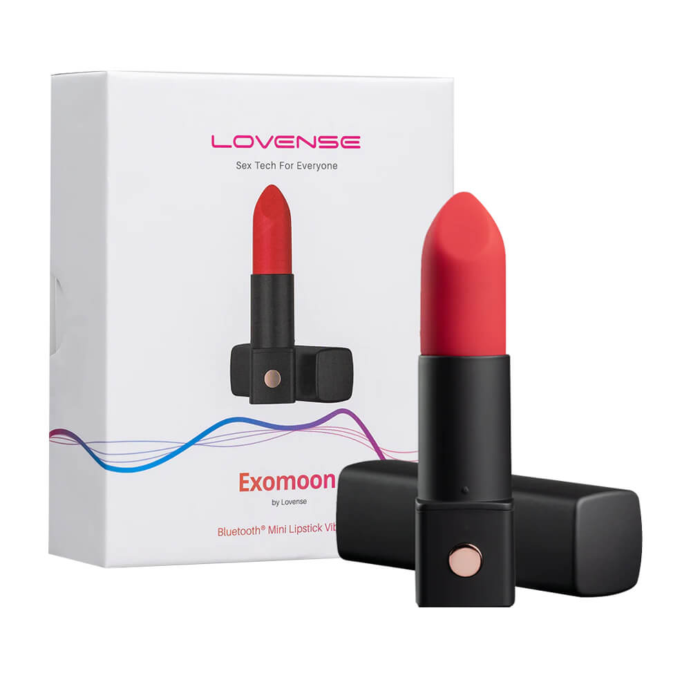 Trứng rung son Lovense Exomoon đa chế độ rung ngụy trang kín đáo