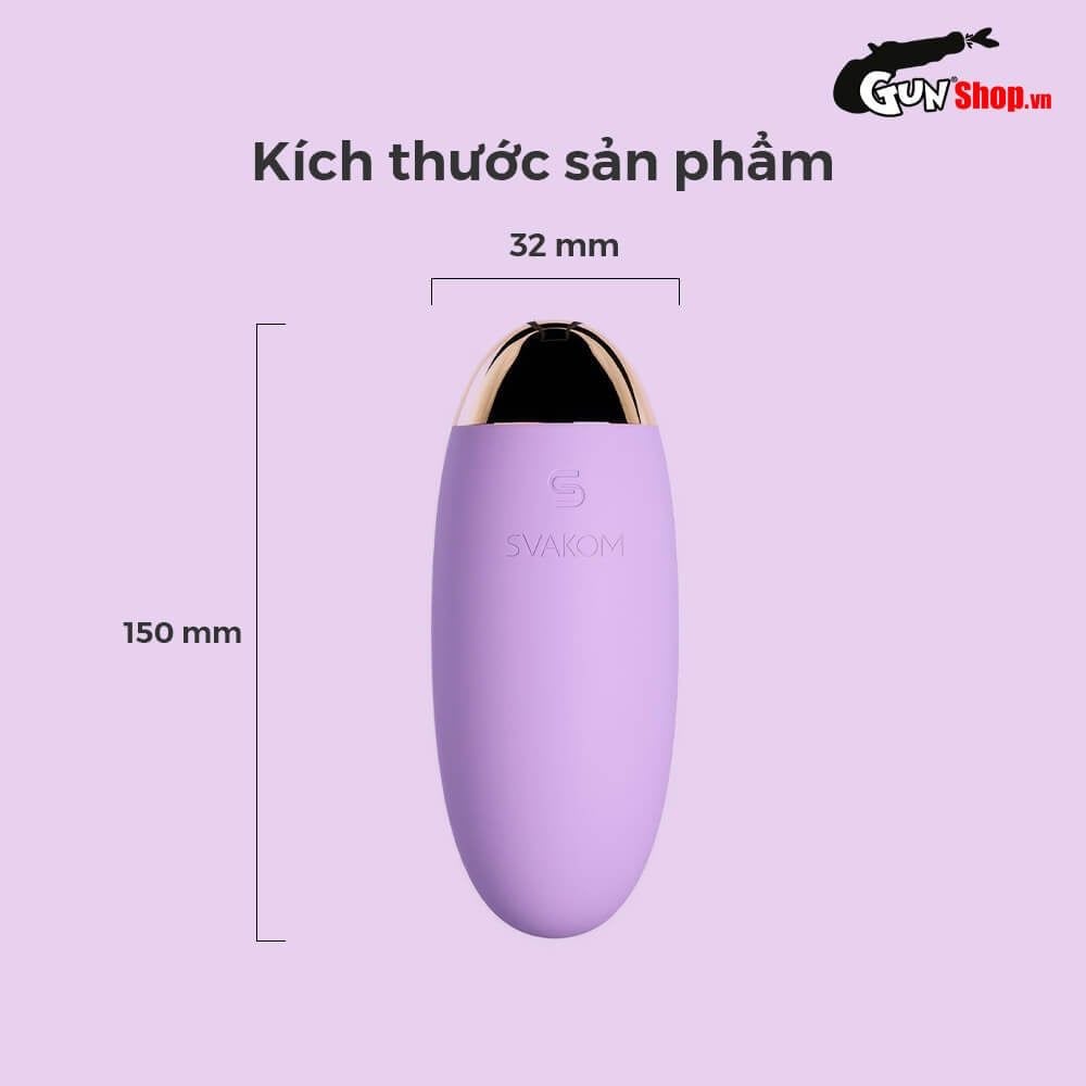 Trứng rung Svakom Elva điều khiển App kích thích điểm G