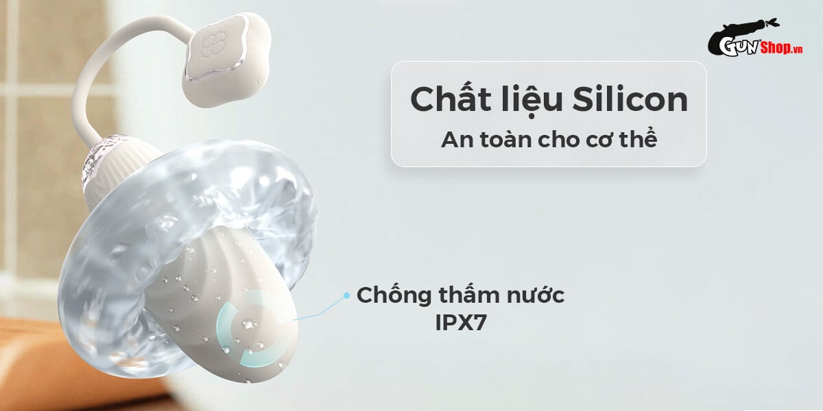 Trứng rung Svakom Aravinda chính hãng Điều khiển qua app Tặng quà ý nghĩa