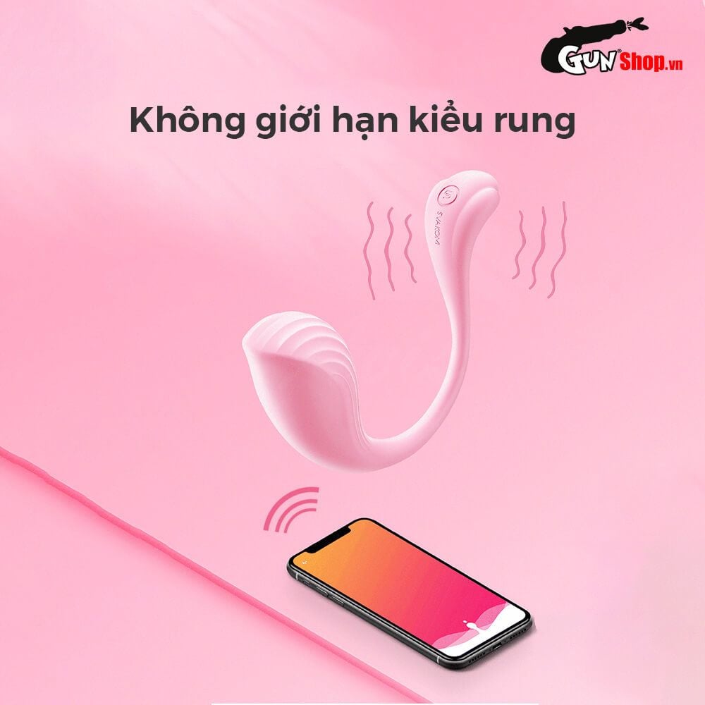 Trứng Rung Svakom Phoenix Neo 11 Chế Độ Rung Mạnh Mẽ